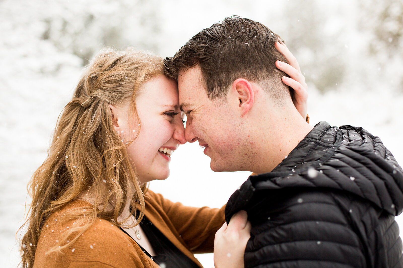 These photos were taken in the winter when Utah Wedding Photographer Robin Kunzler and her friend swapped photos!