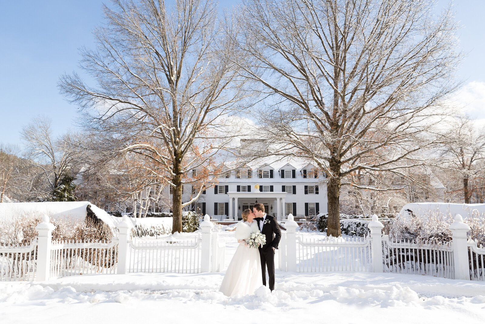 Woodstock Inn Winter Wedding