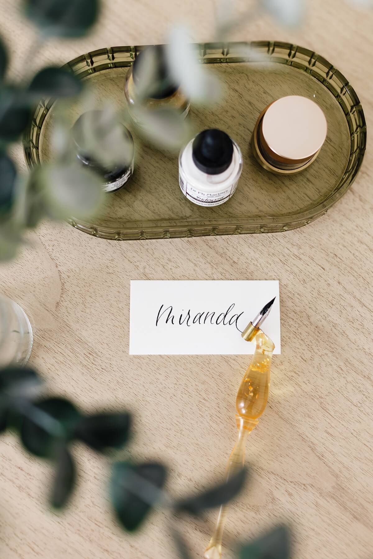 Beautiful Place Card for Events