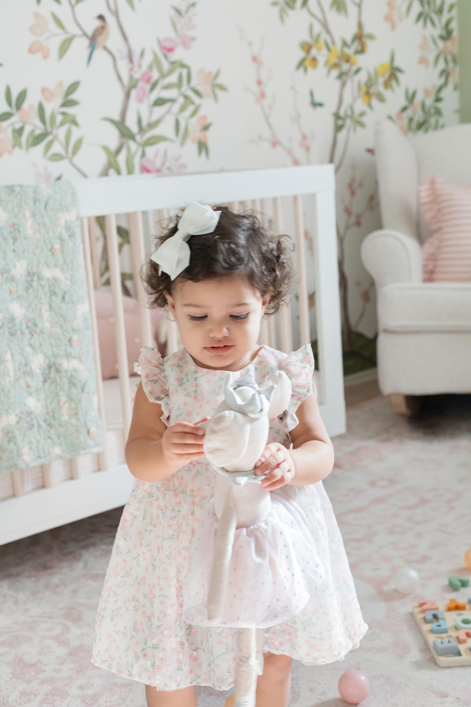 Nuela Designs Baby Girl Nurery Chinoiserie