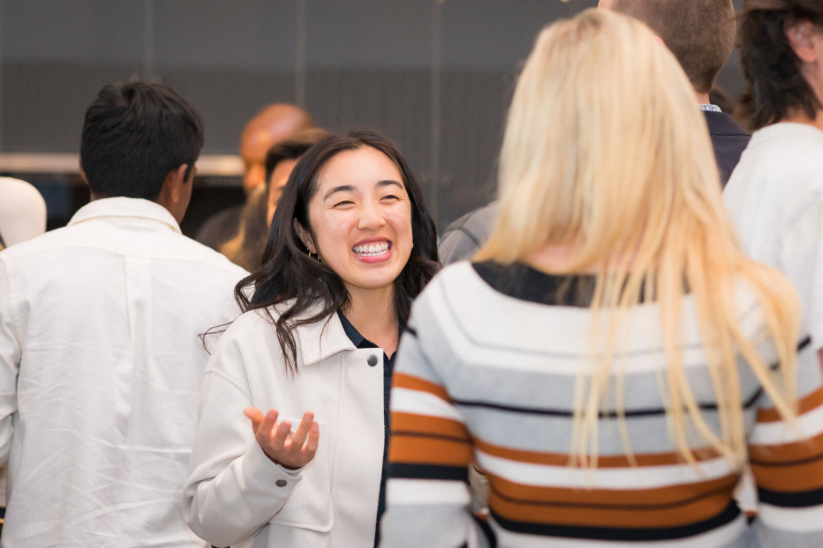 Guests in conversation during the Holy Shift event hosted by ACTS 17 Collective.