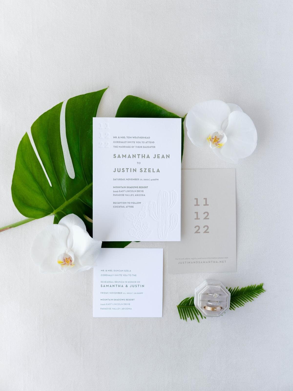 white-embossed-arizona-desert-wedding-invitations
