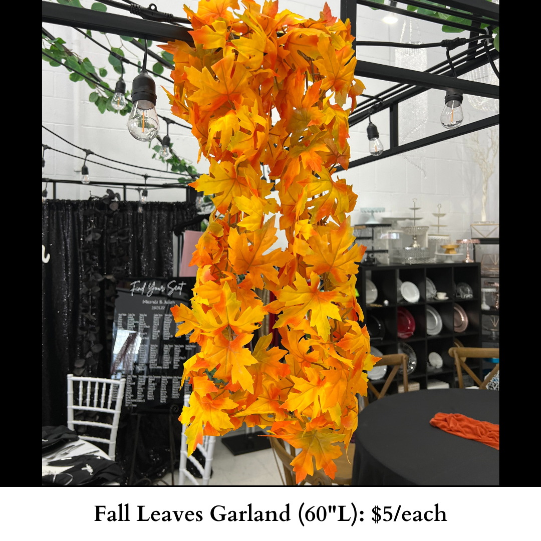 Fall Leaves Garland-986