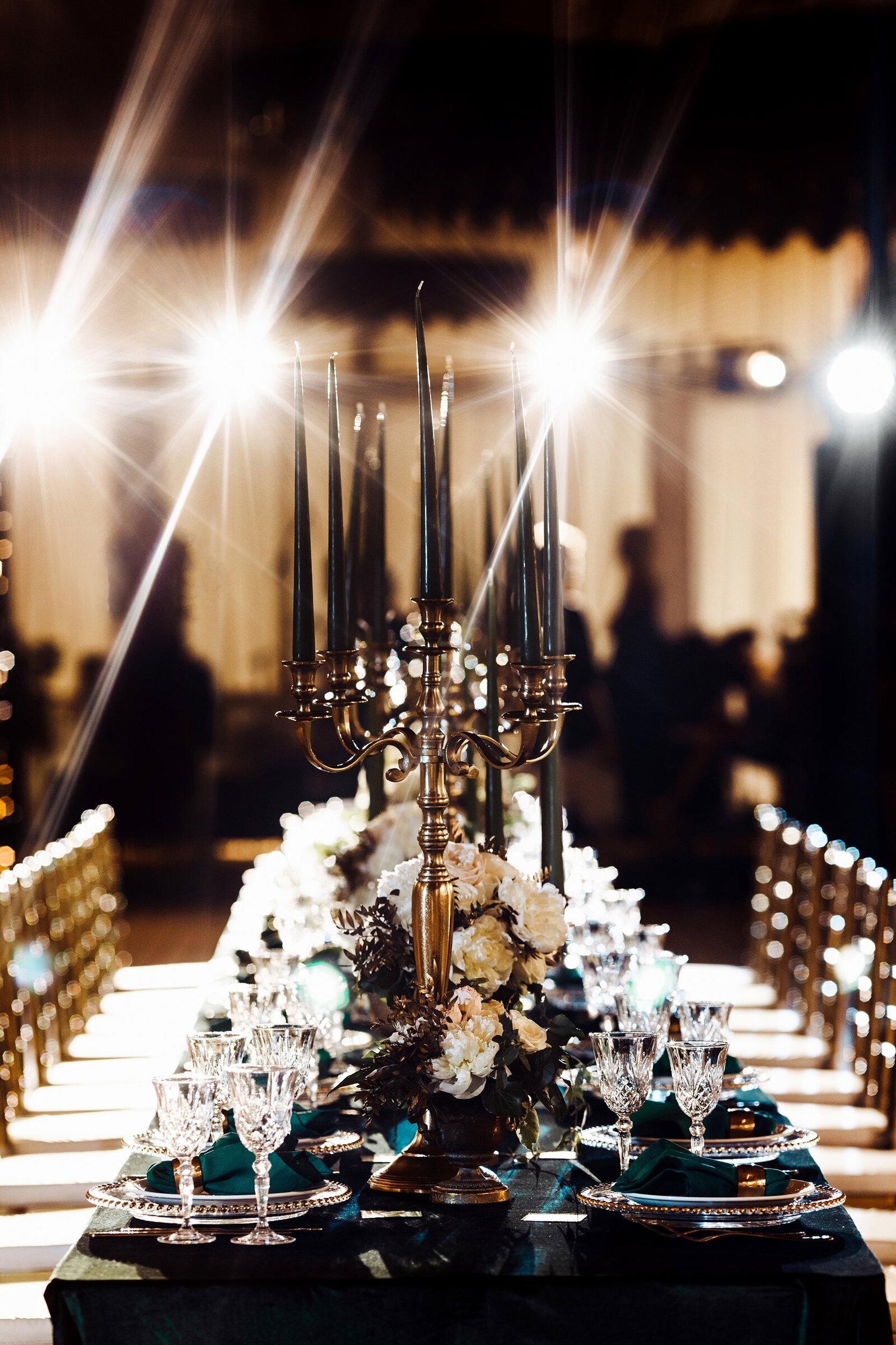 San Diego moody green wedding