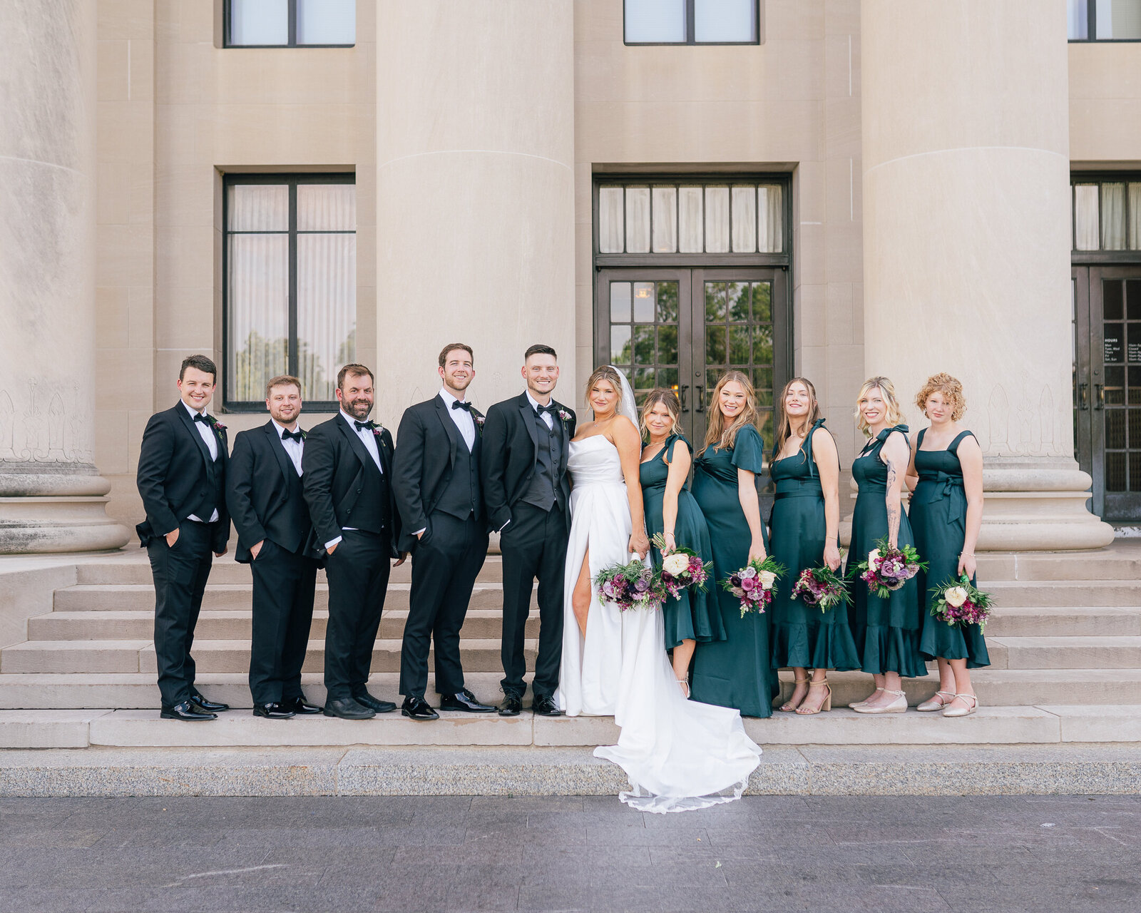 Corby Intercontinental Hotel Kansas City Wedding Plaza-121