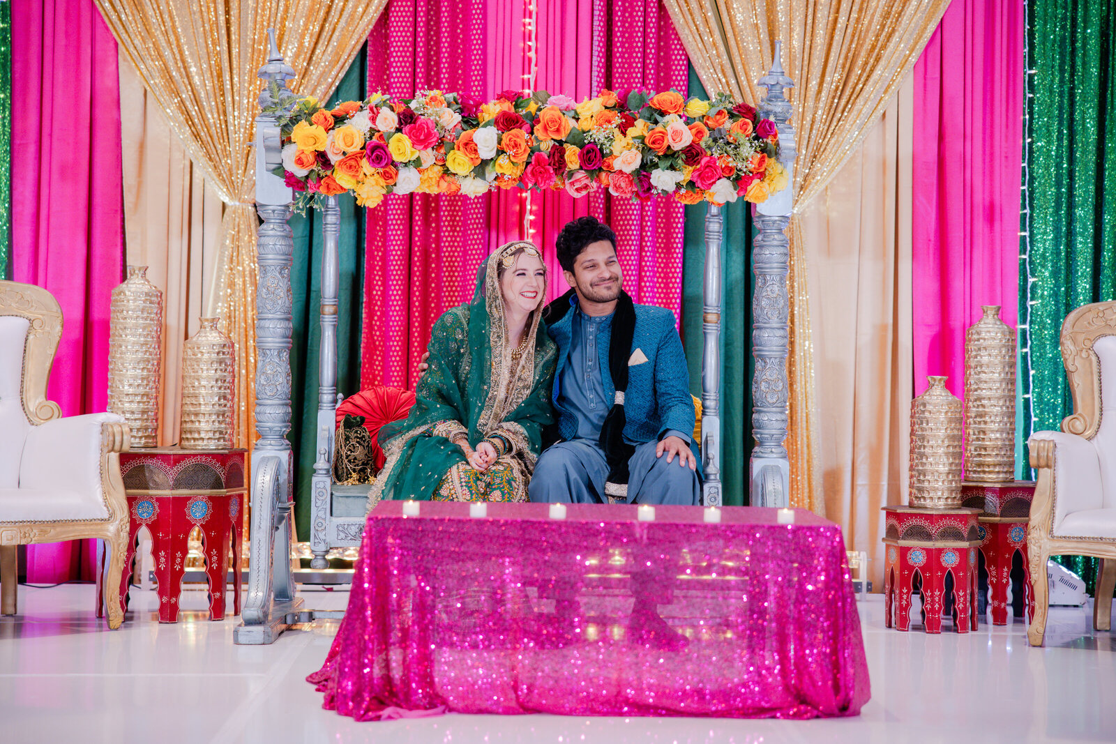 Colorful-Sangeet-photography-Dallas