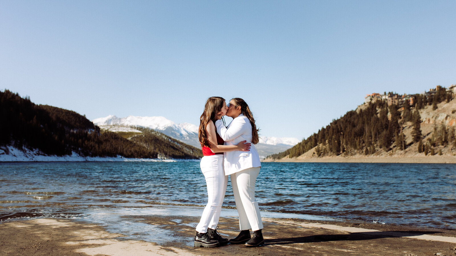 LGBTQ+ Colorado Elopement Photographer, Colorado Elopement Photography, PNW Elopement Photography, Breckenridge Elopement, Breckenridge Elopement Photographer, Snake Rive Outlet Elopement 