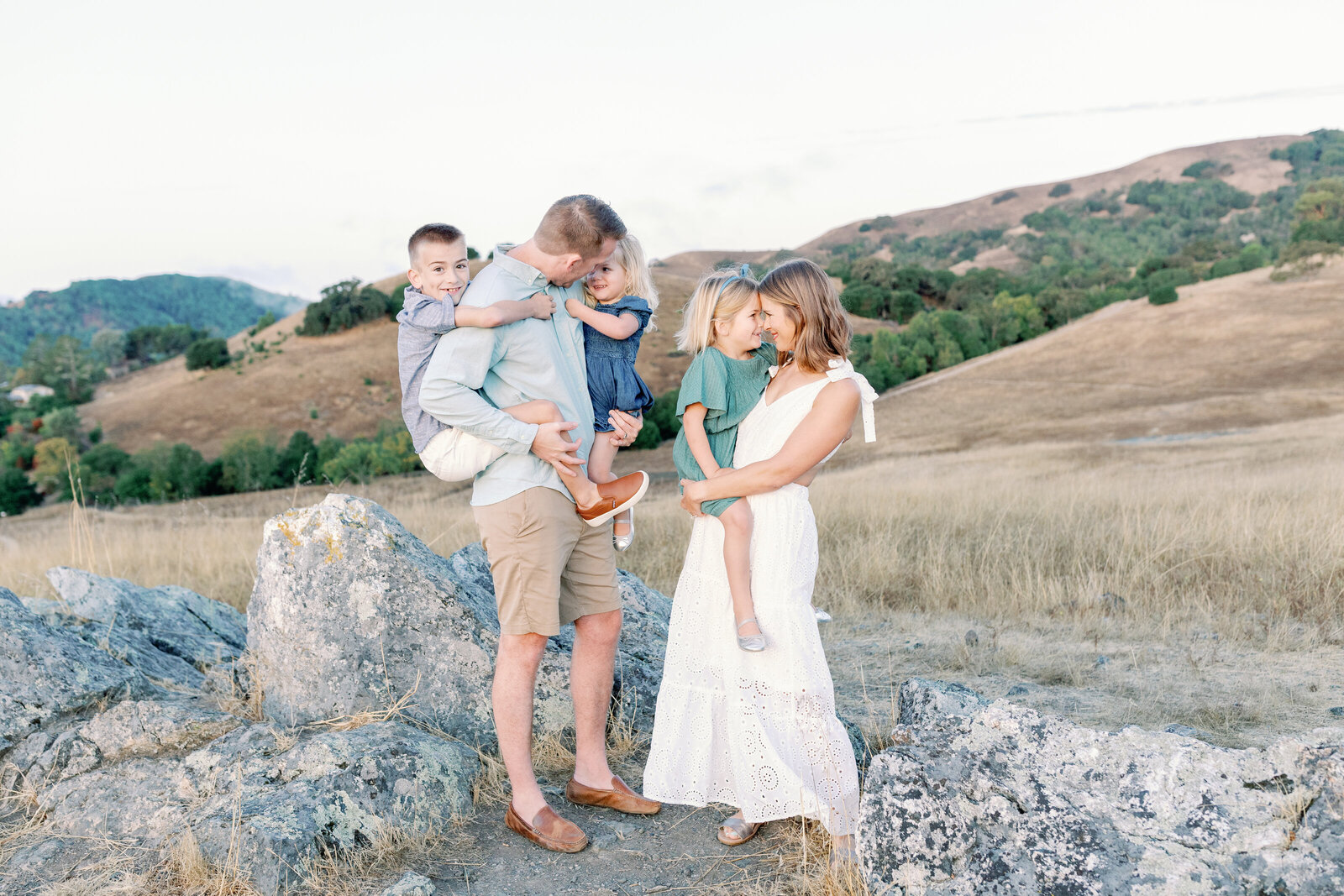 bay area photographers photographs marin county family in Novato