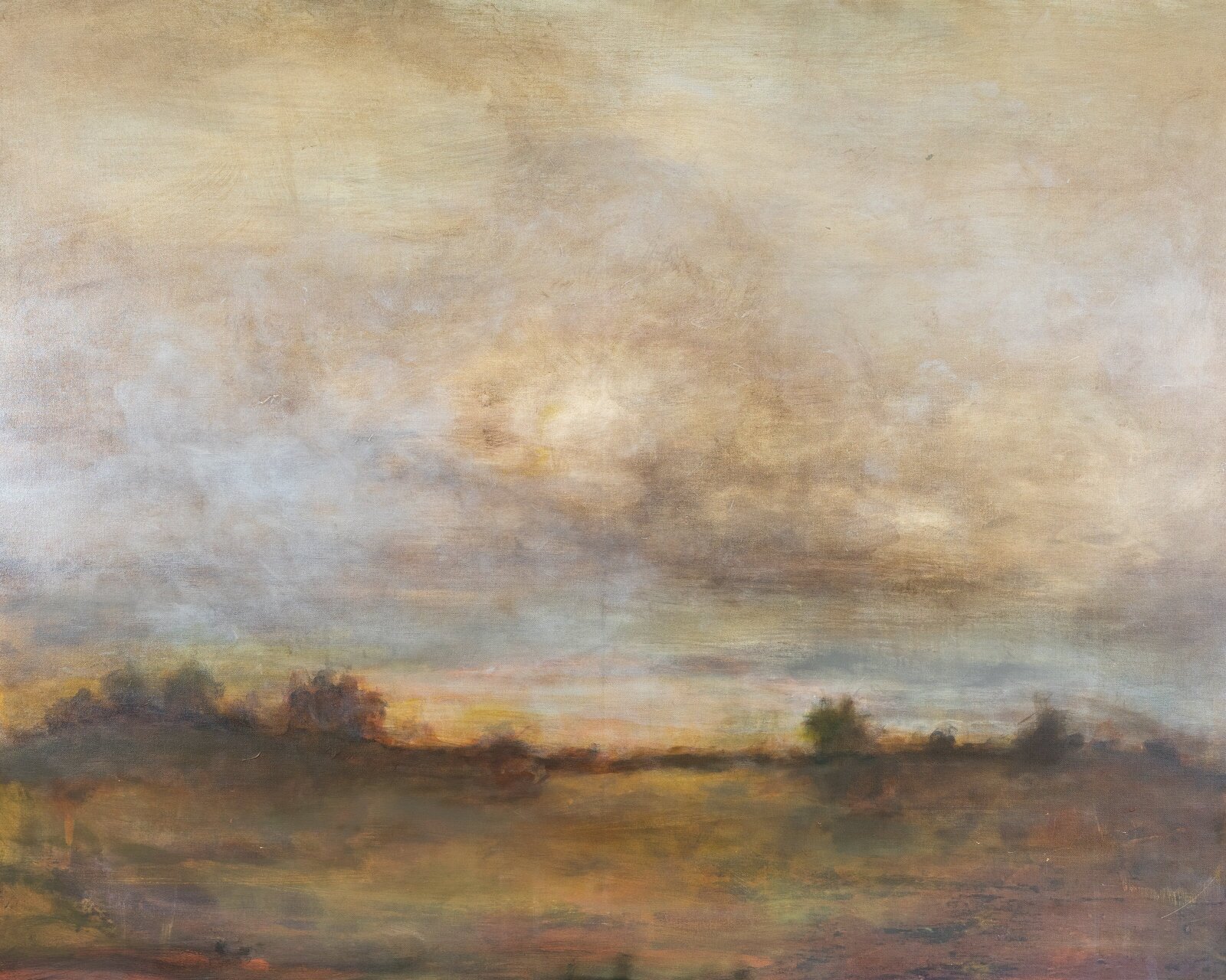 Landscape Oil painting by Jane Mishkind
