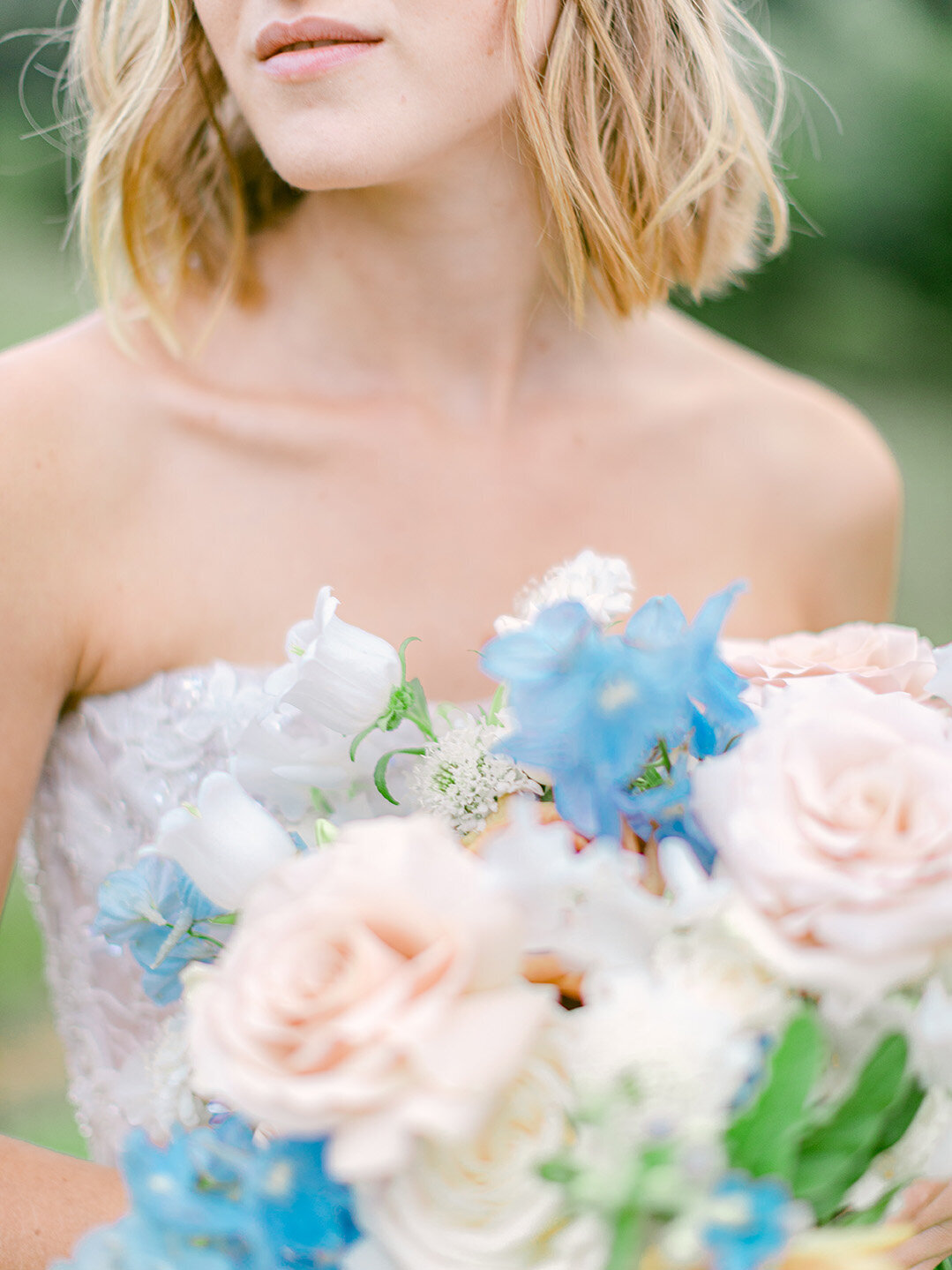 wedding poetry flowers bride gigi fine art