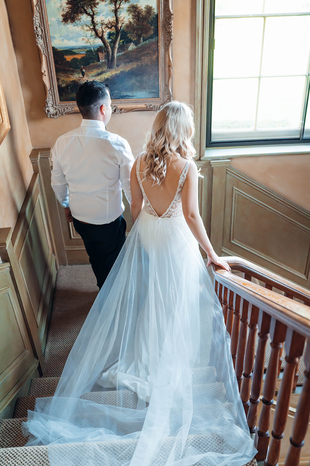 Indoor-wedding-portraits-at-caswell-house