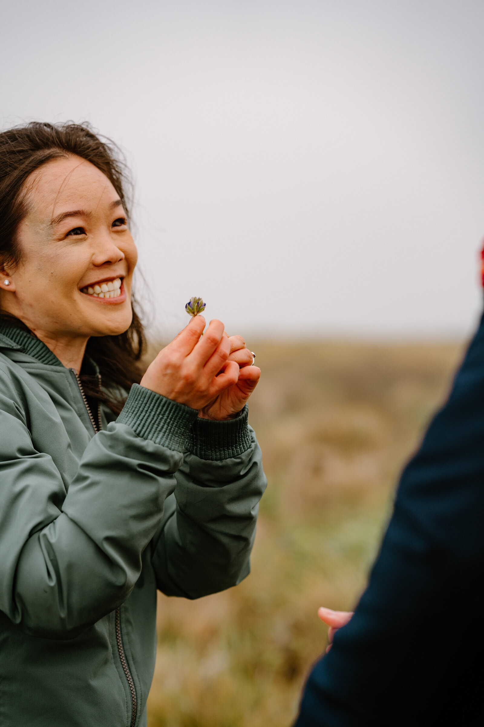 Foggy Elopement Point Reyes