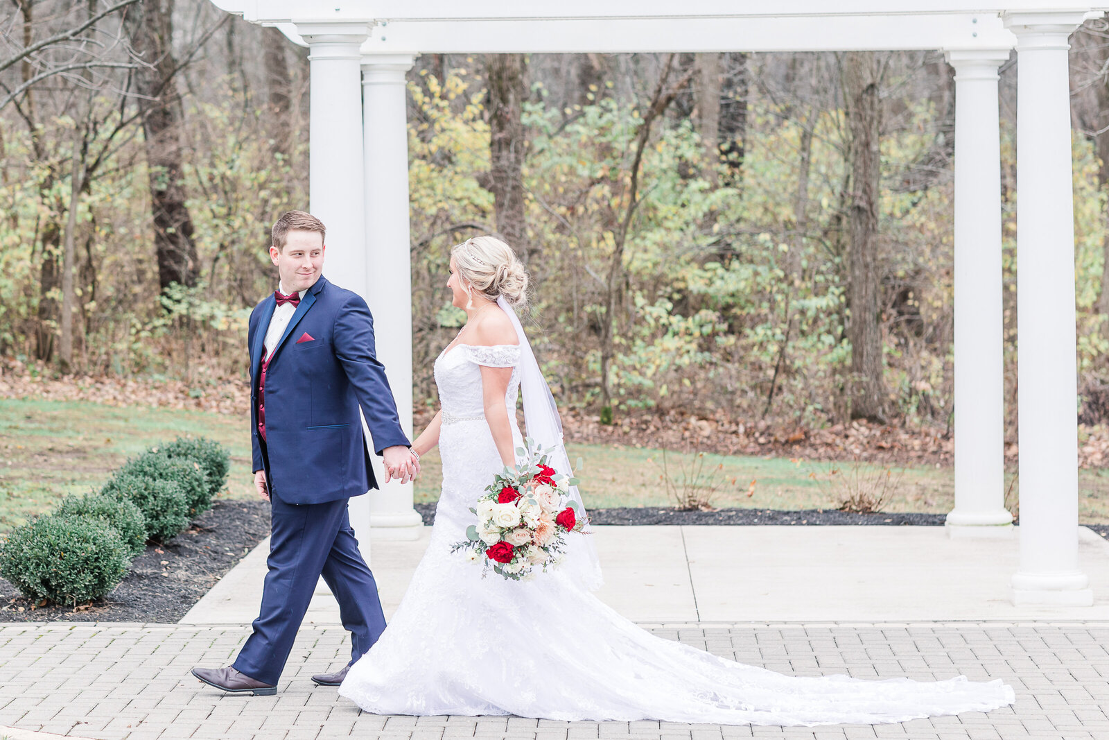 Burgundy and Navy Fall Wedding-8214