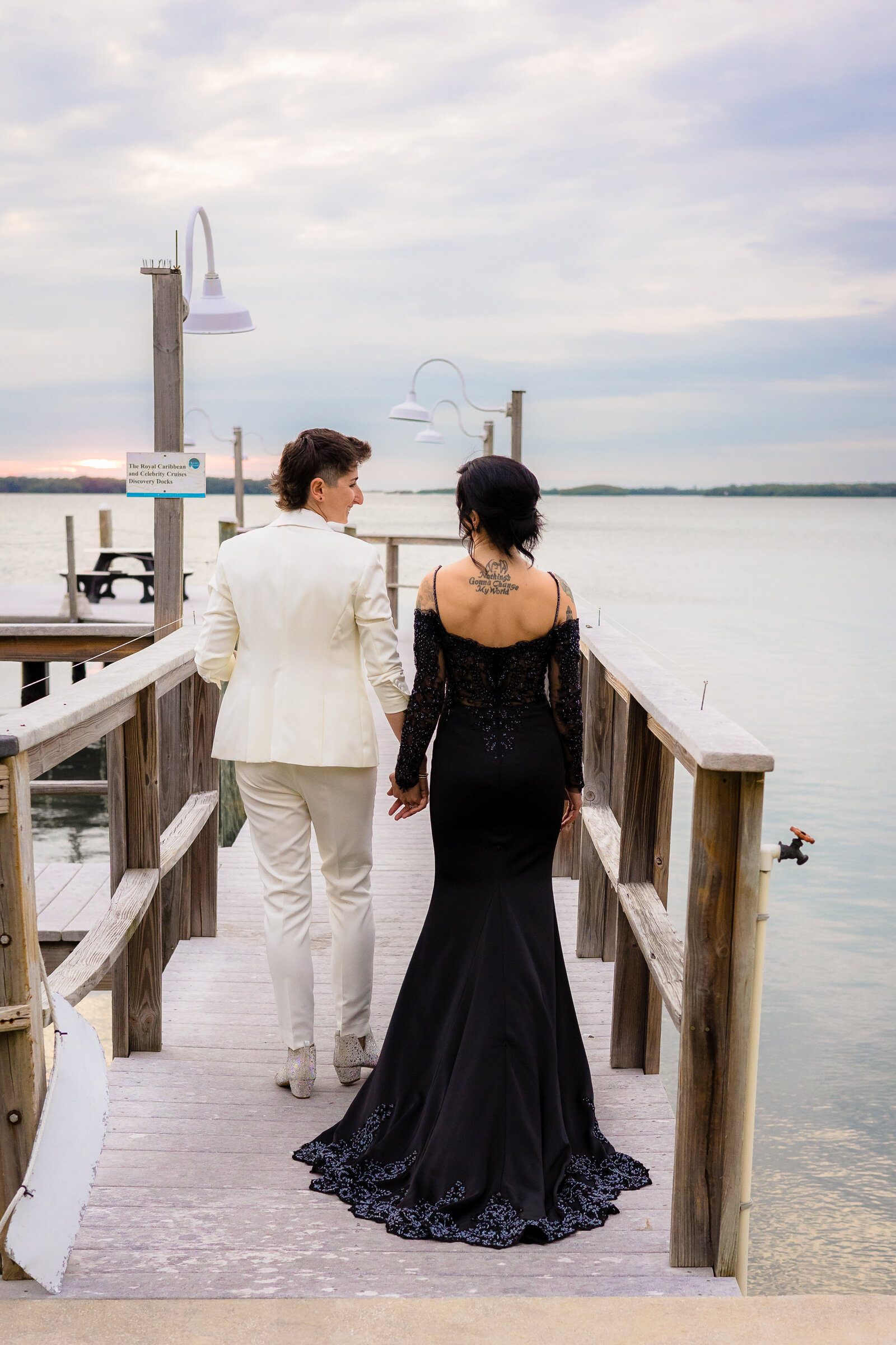 Annie + Tiff 1.21.23 Tampa Bay Watch Wedding - alt Photography - -333