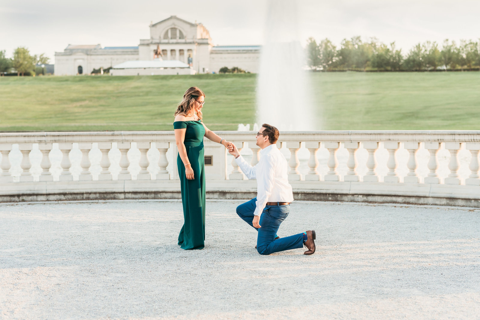Proposal at Forest Park