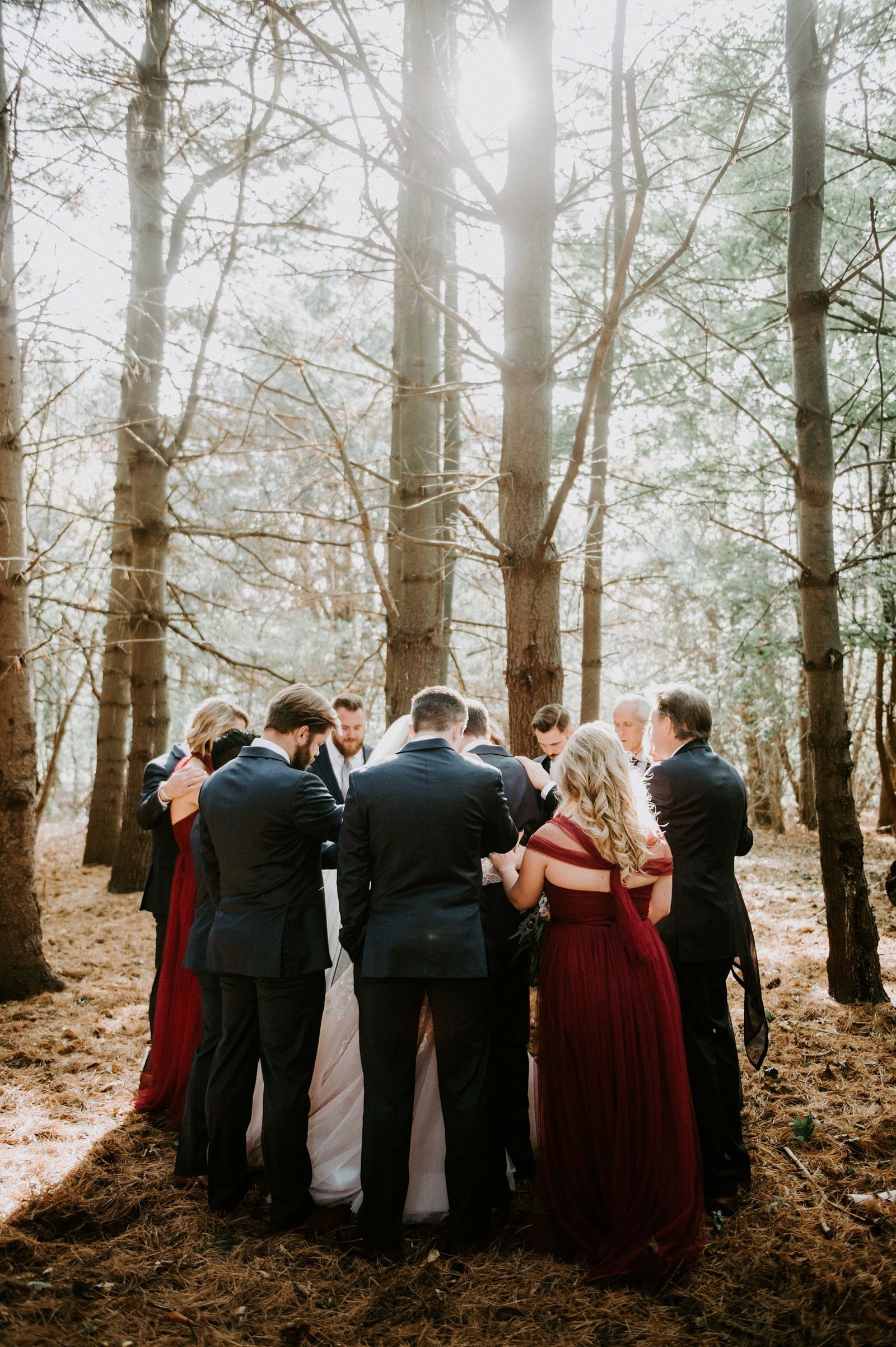 Rustic & romantic wedding at The Webb Barn with draping and chandeliers in Wethersfield, CT