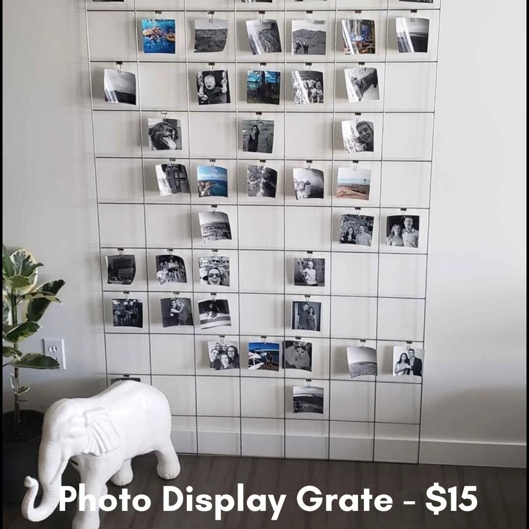 photo display grate