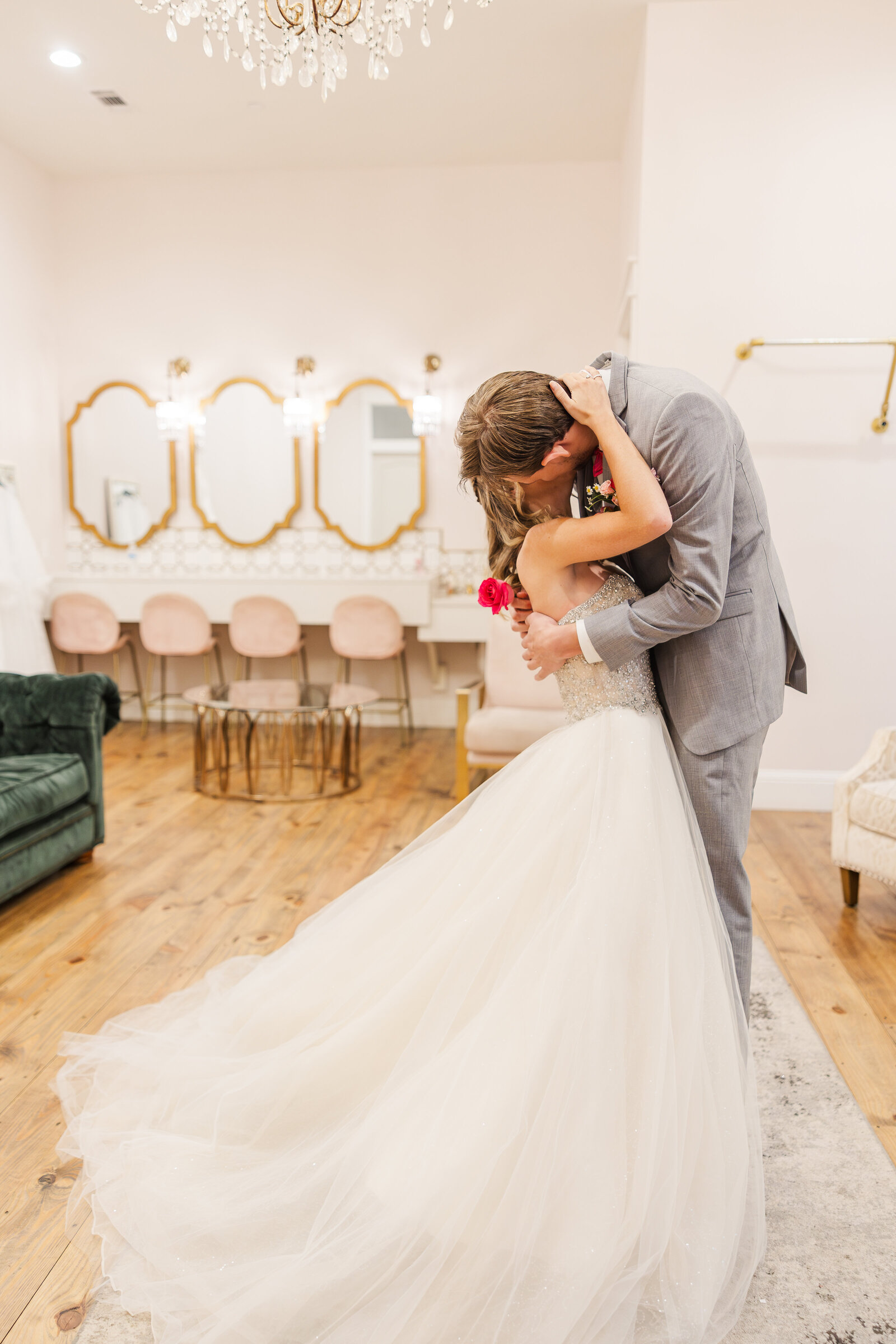 Bride-and-groom-hugging