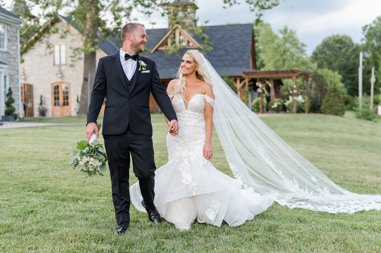 Stone house St. Charles luxury wedding photography