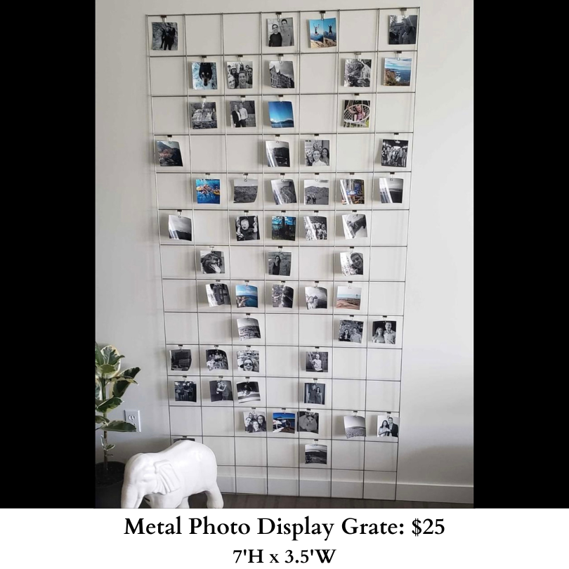 Metal Photo Display Grate-834