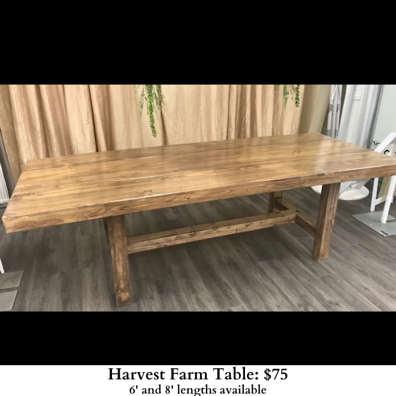 Harvest Farm Table