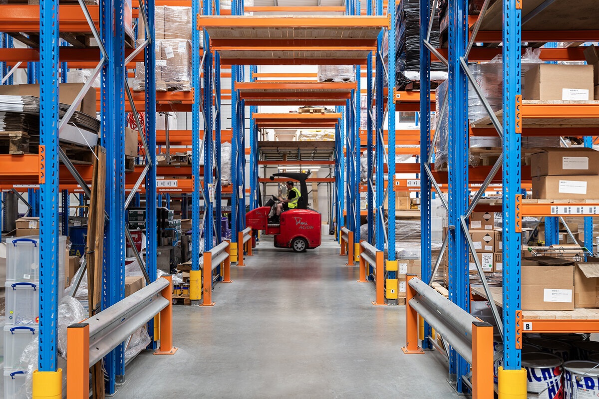 warehouse photography