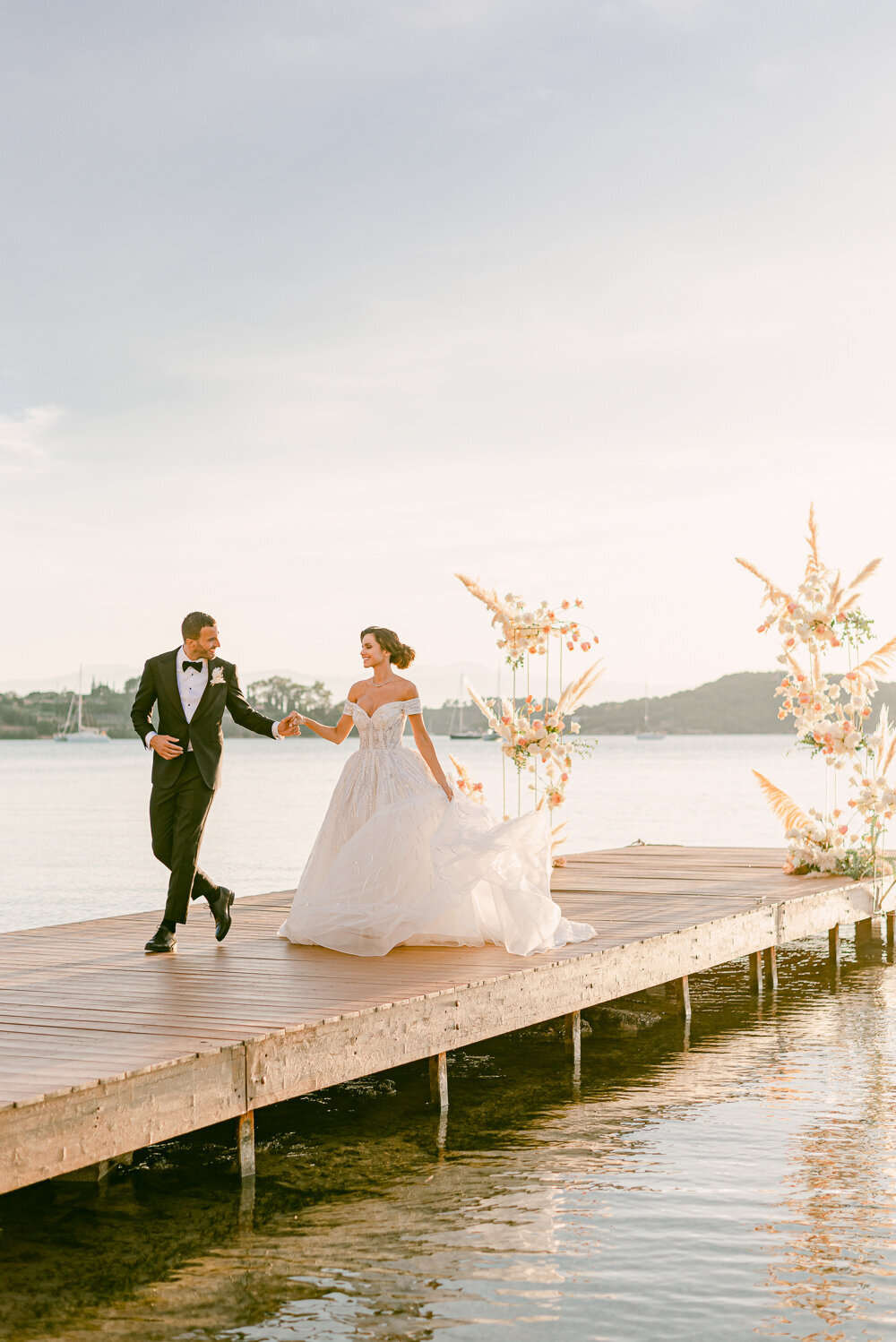 wedding by the ocean zuhair murad bridal dress