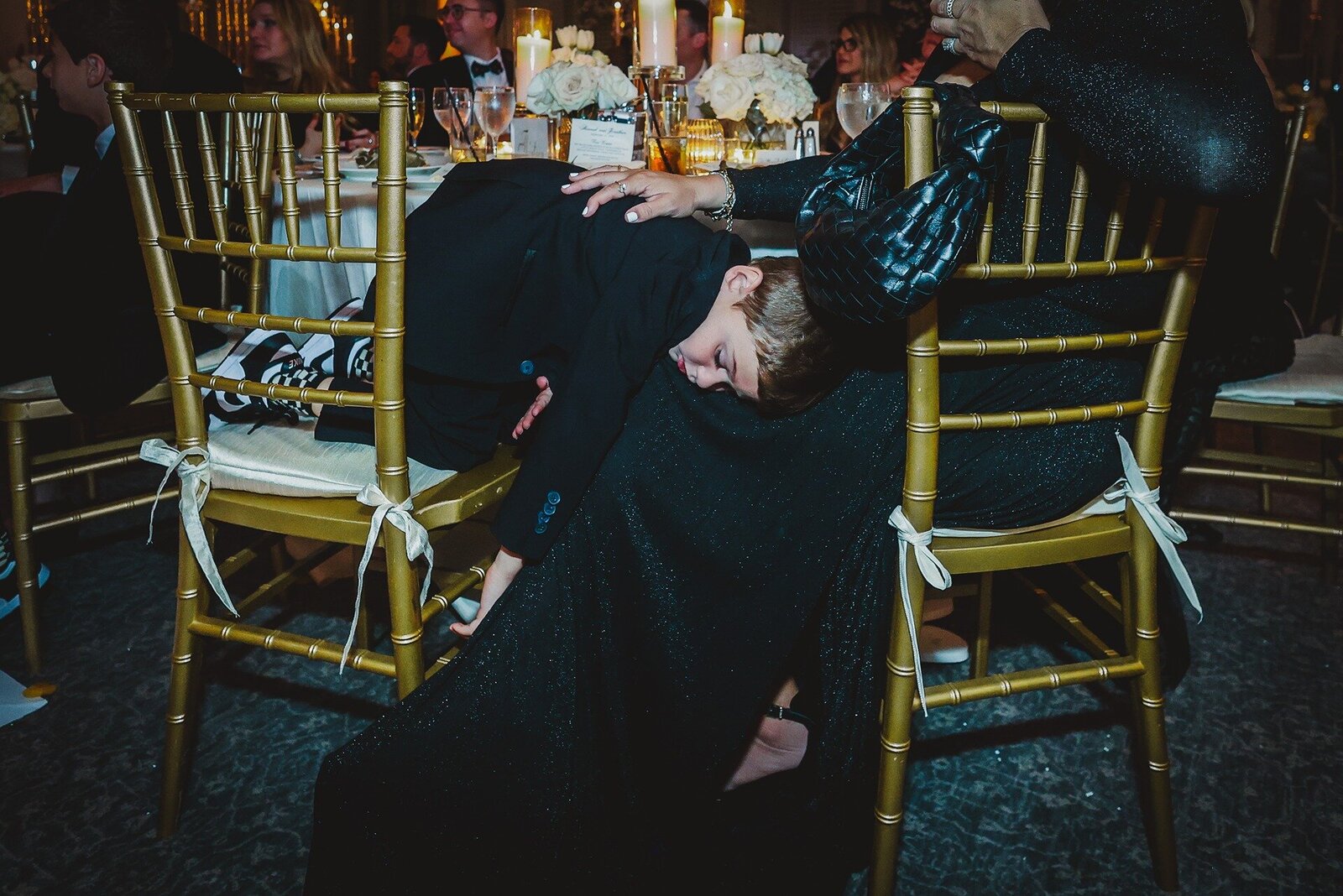 kids-sleeping-wedding-reception-the-boca