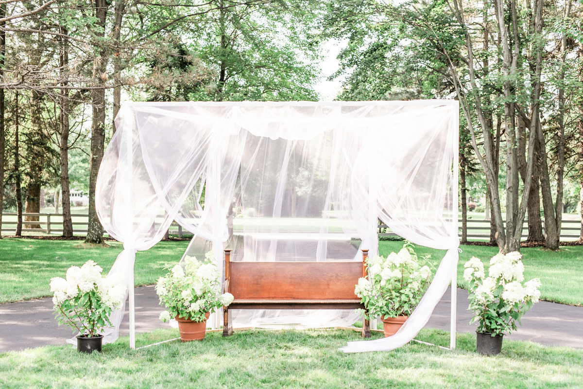 Backyard Wedding Photography in Akron Ohio