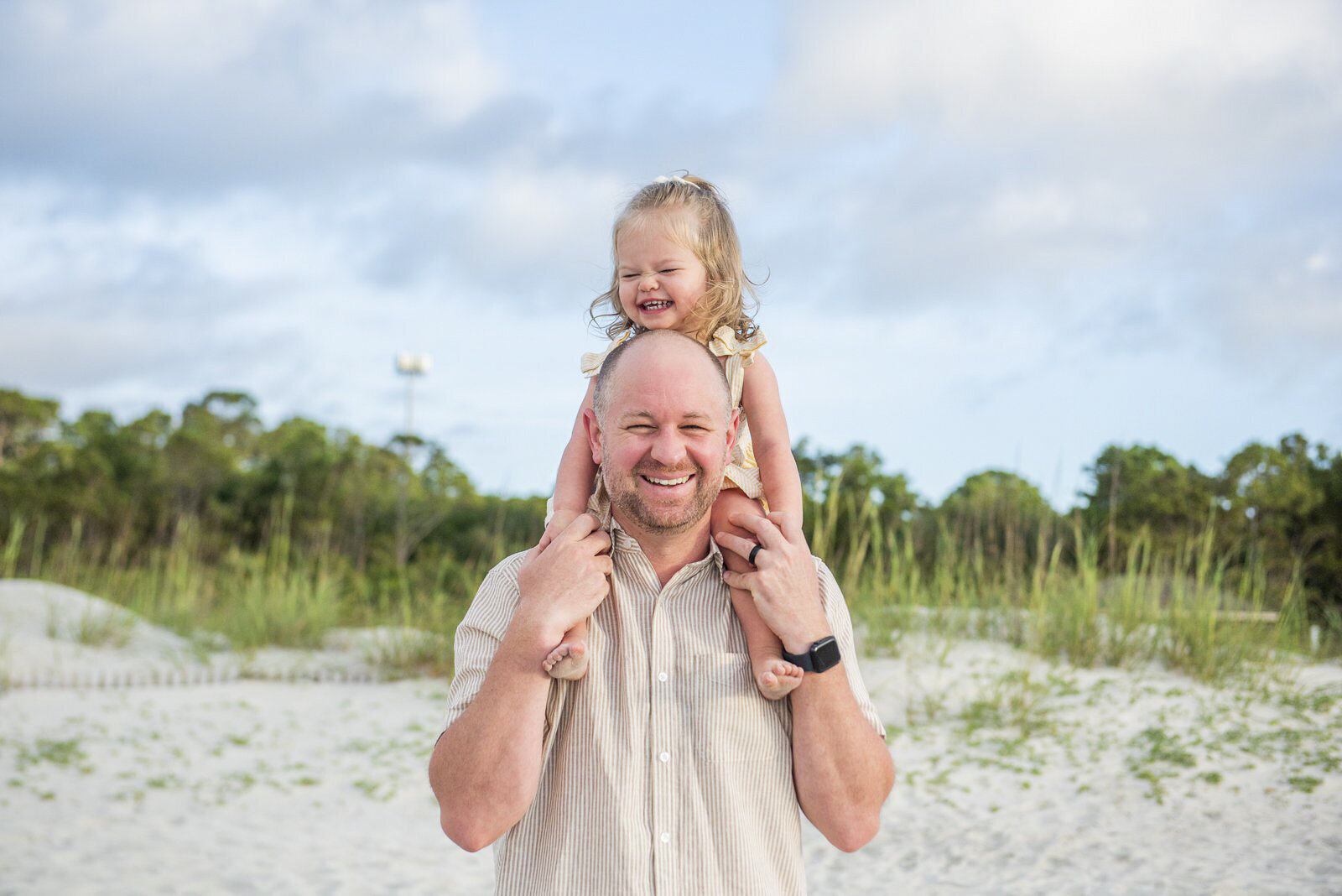 family on hilton head island beach