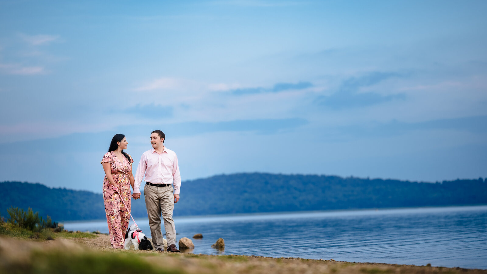 Find inspiration for your Ramapo Reservation engagement shoot by Ishan Fotografi.