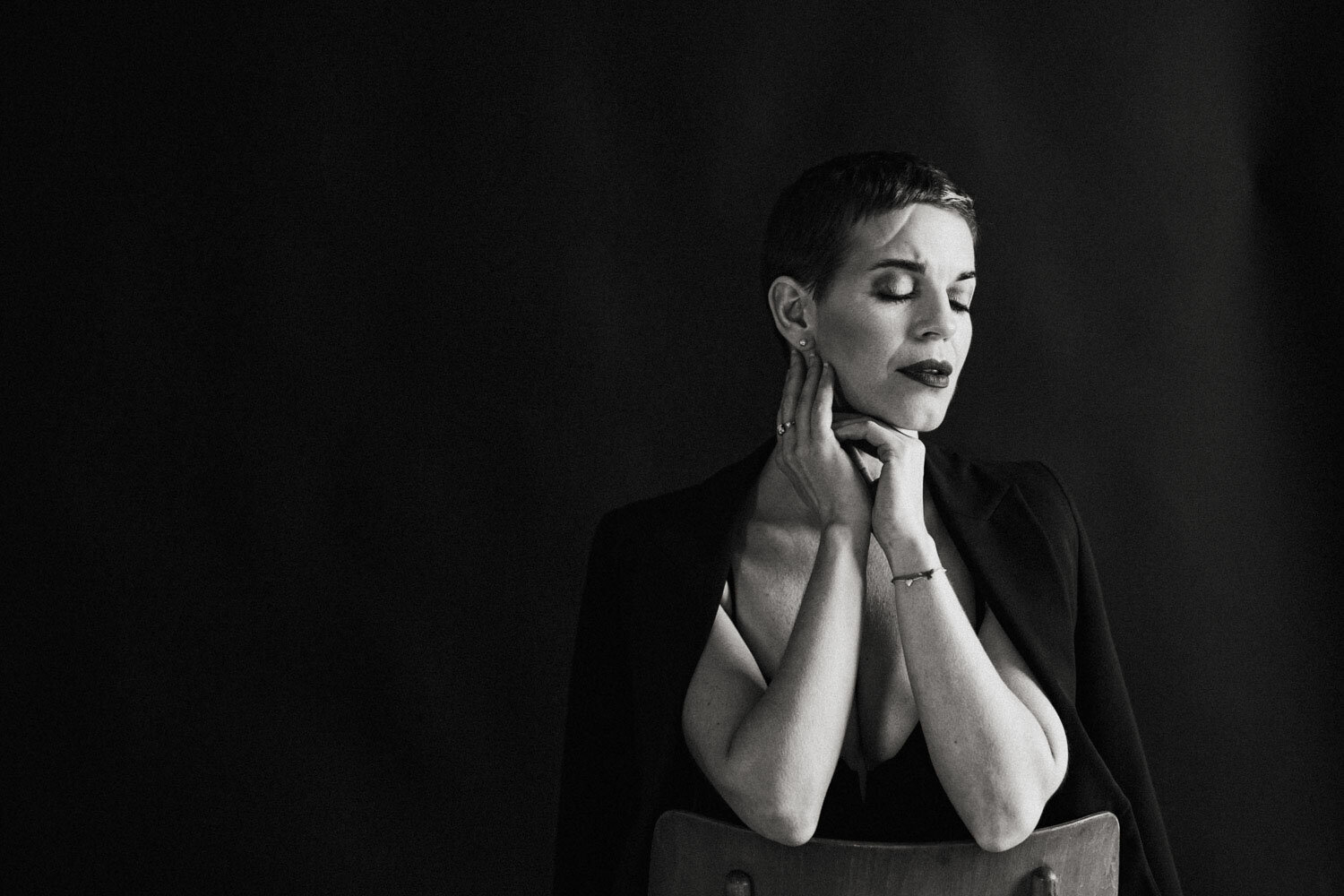 boudoir focení v Praze