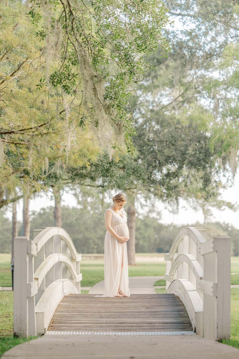 cypress grove maternity session