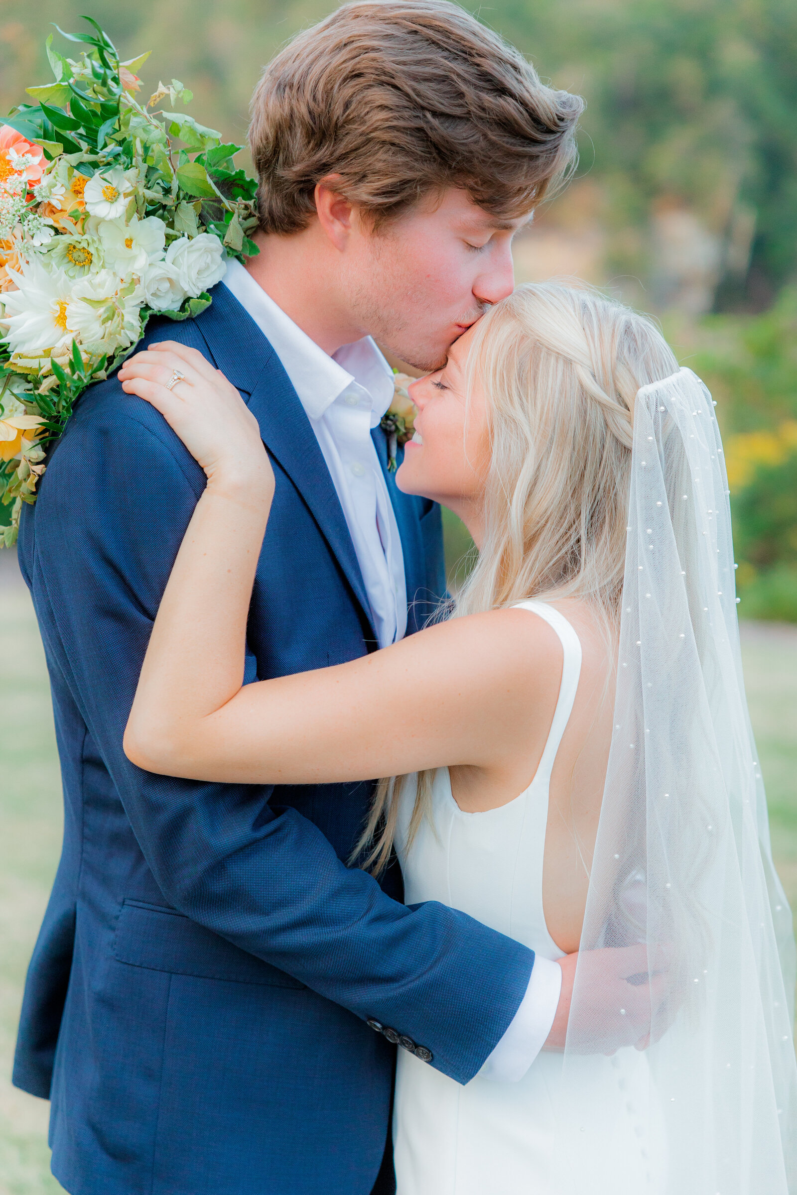 Lauren & Sam Parkers Wedding Day- Bride & Groom Portraits 021