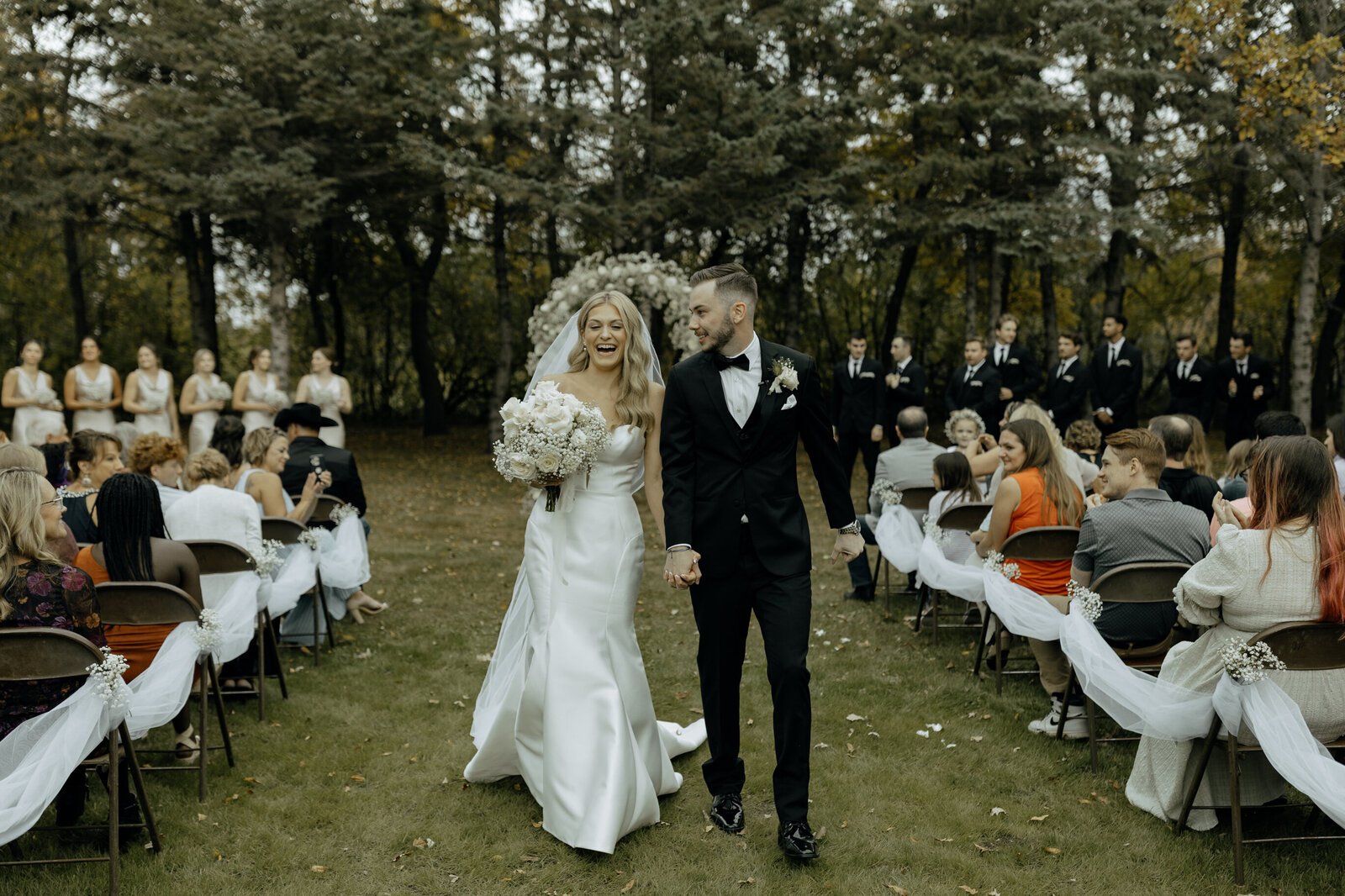 Wedding in nature in Minnesota