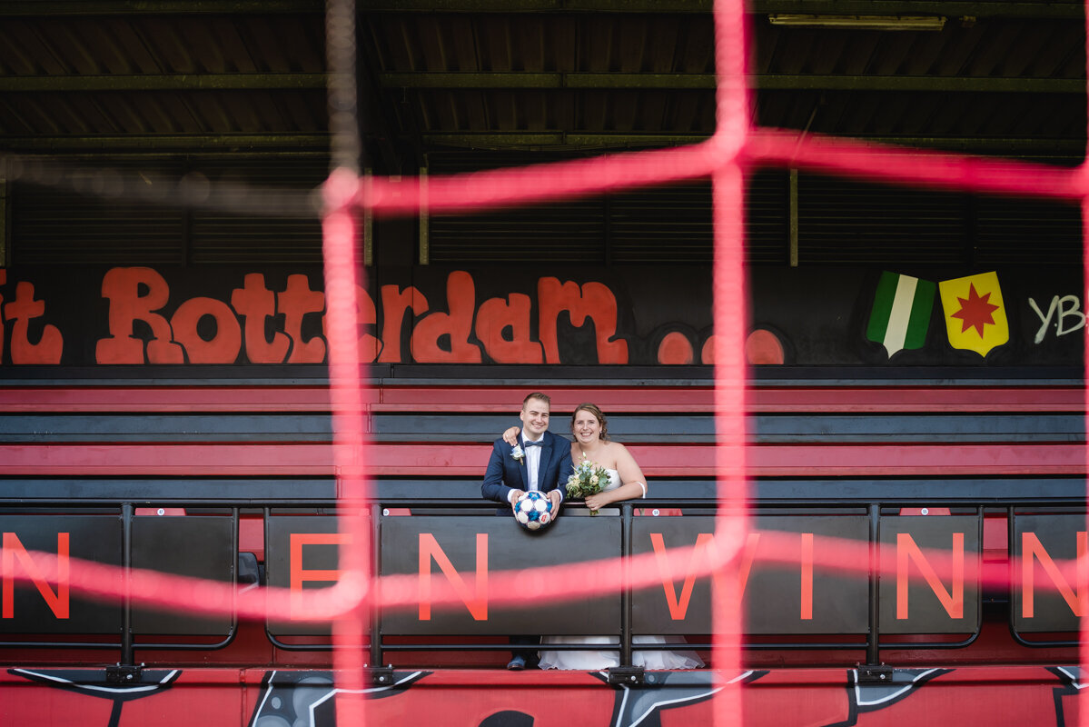 bruidsfotografie voetbal stadio excelsior rotterdam-01697