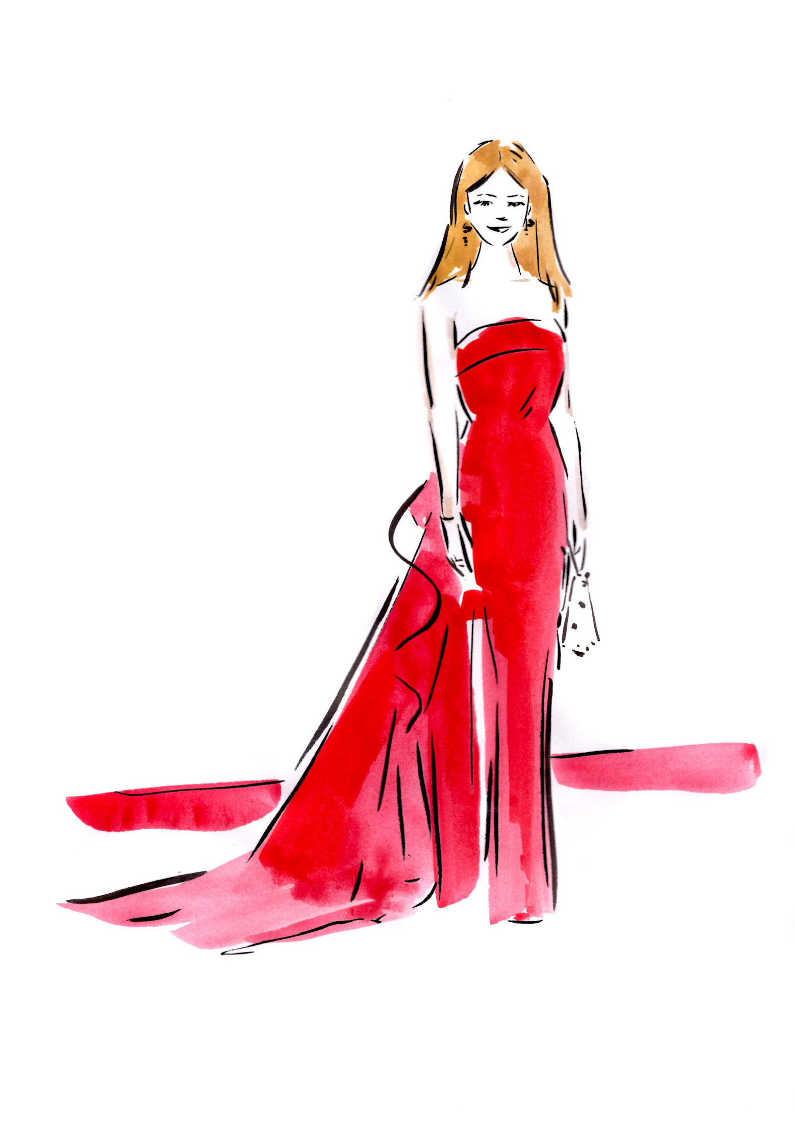 Grace Choi - Sydney Live and Wedding fashion illustration (61)
