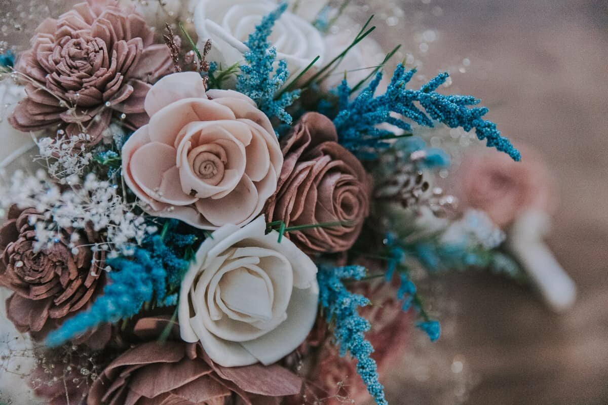 Pink-and-Blue-Custom-Made-Sola-Wood-Bouquet2