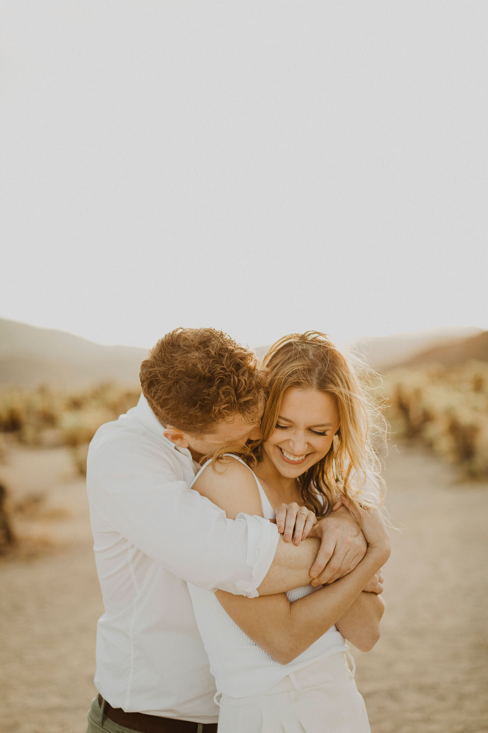 Joshua Tree Engagement Session + Candid engagement photos