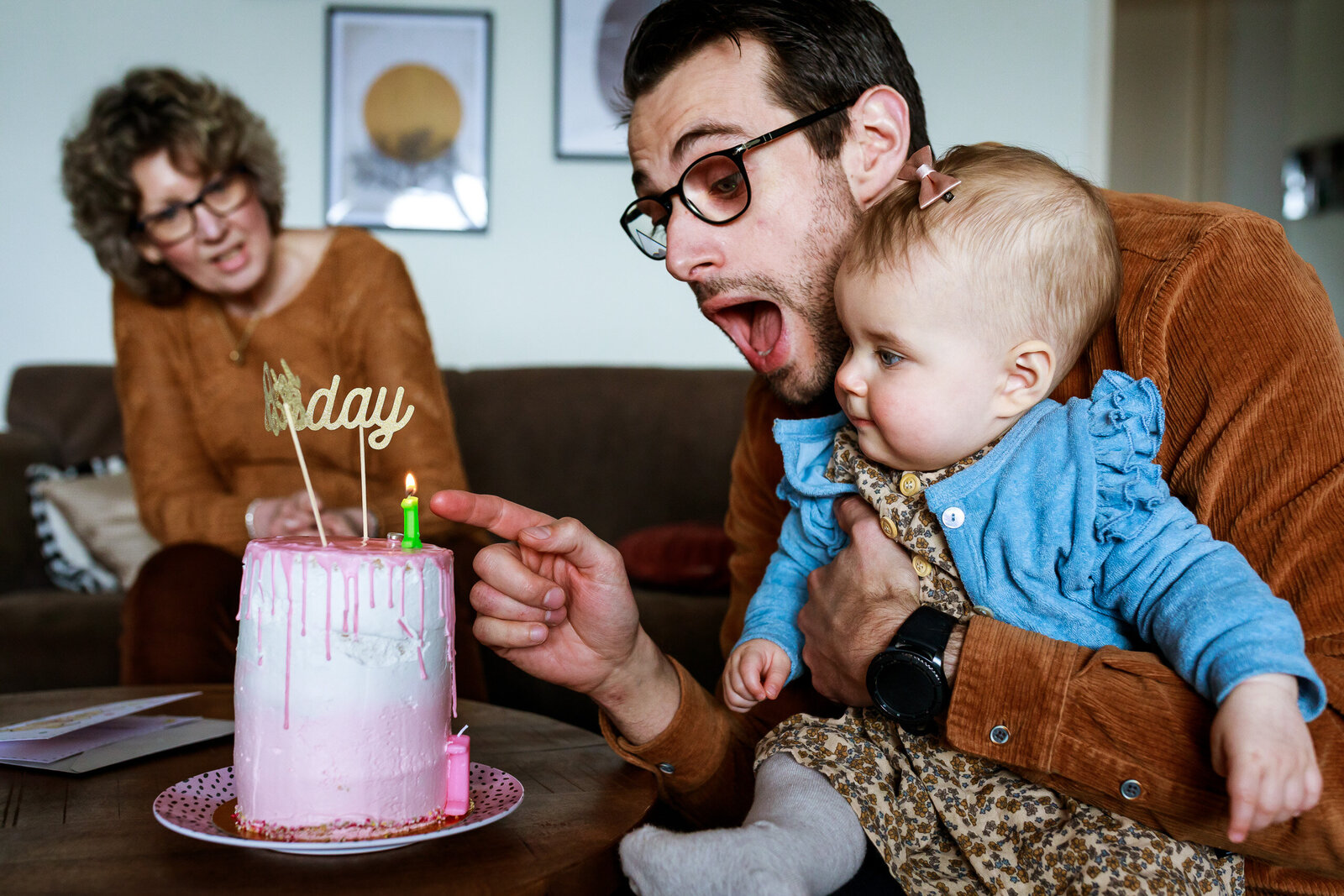 verjaardags taart - familiefotograaf utrecht