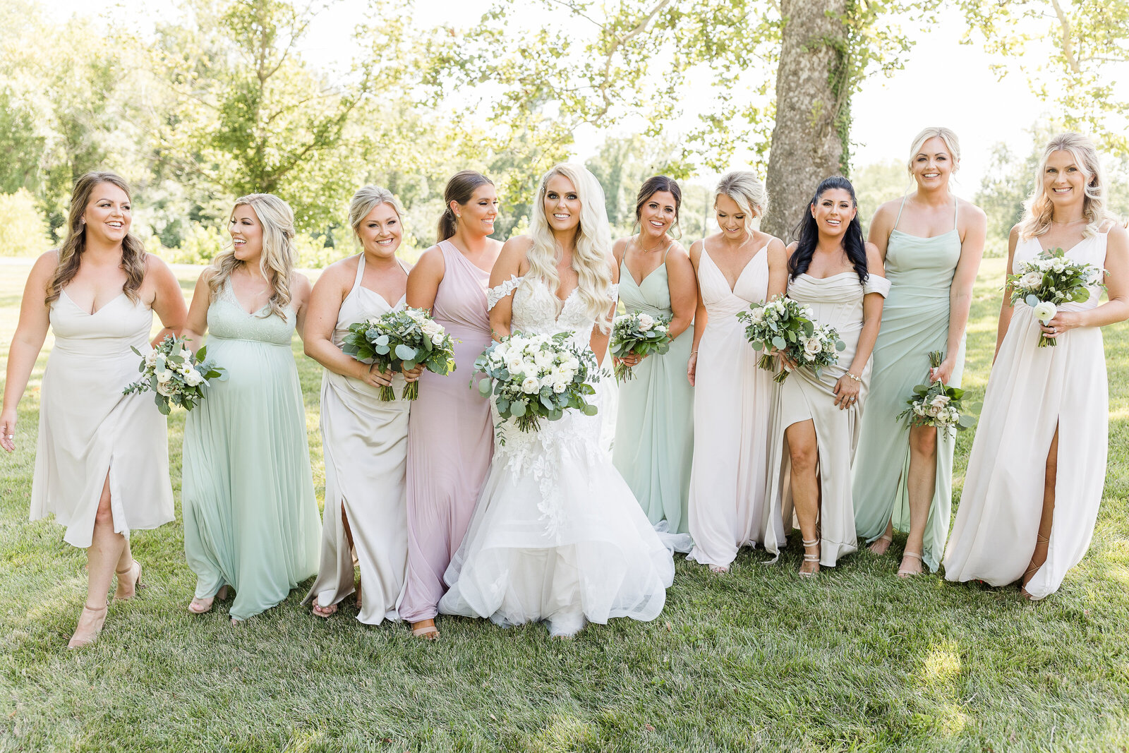 Dickerson Wedding party. Bella Faith Photography  165