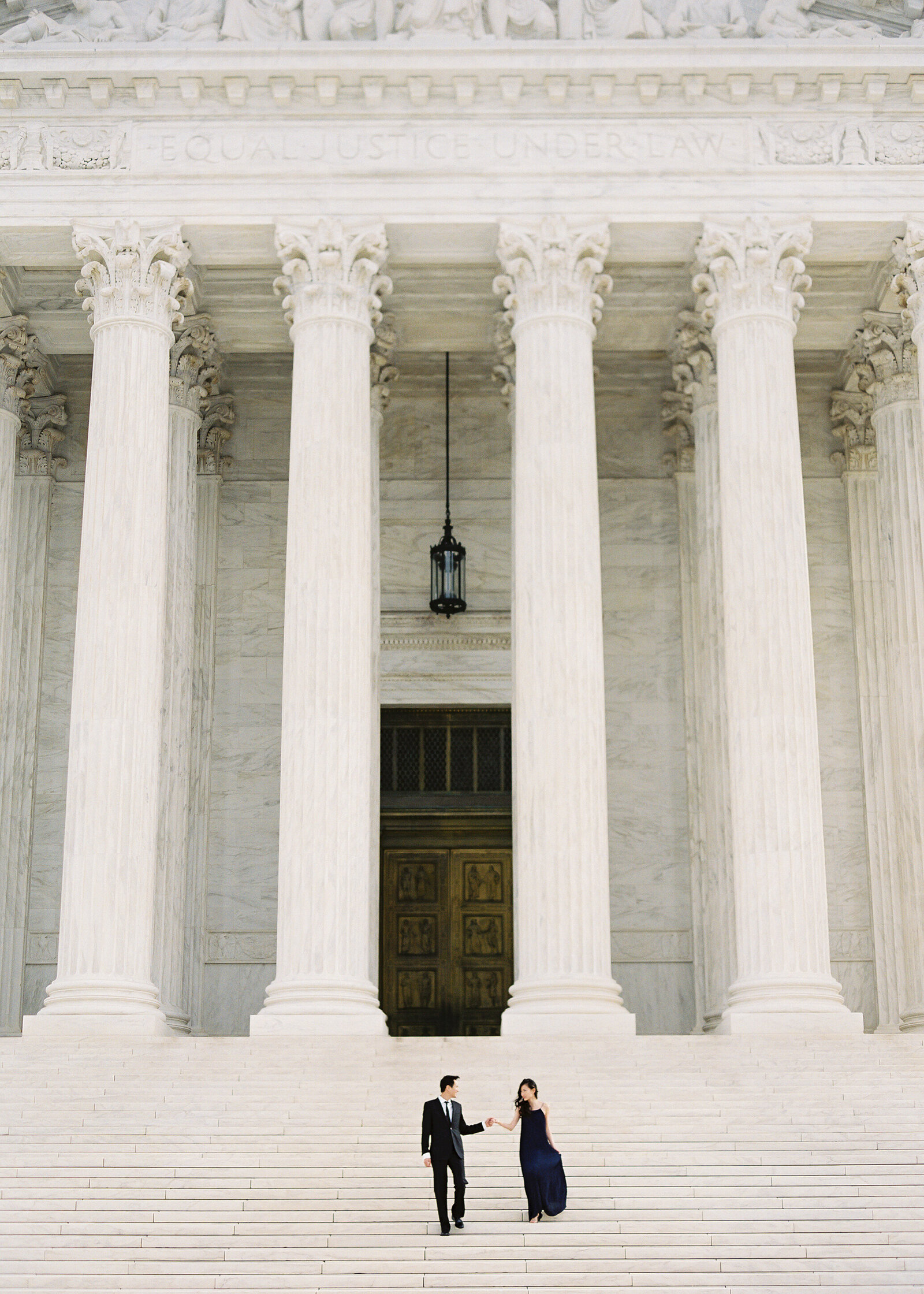DC Monument Engagement Session Luxury Wedding Vicki Grafton Photography