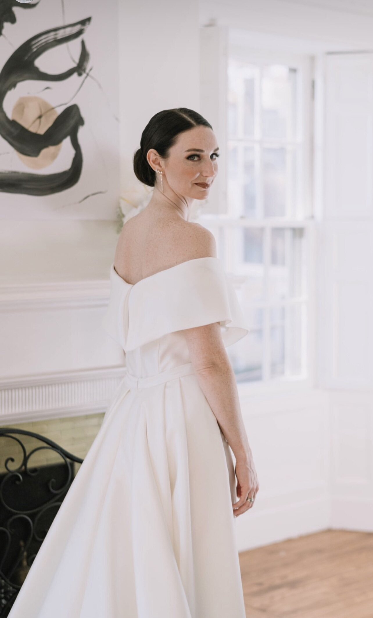 brunette up bride 2