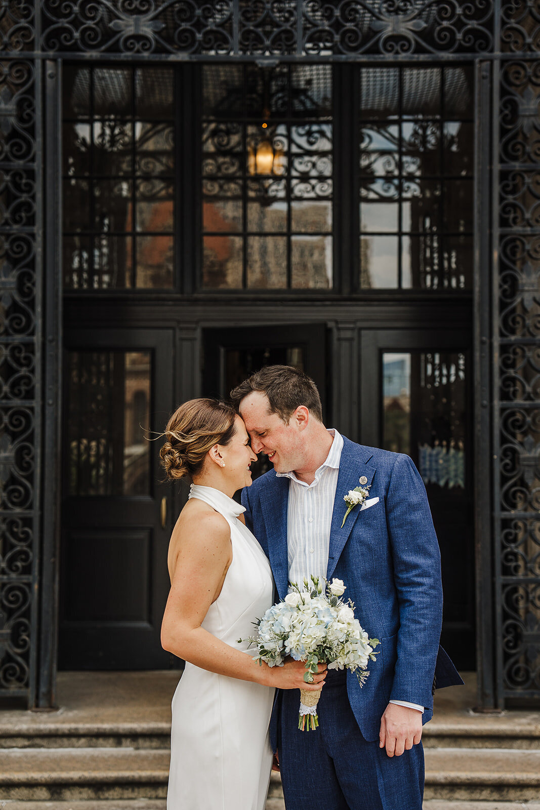 couple elopes at the boston public library