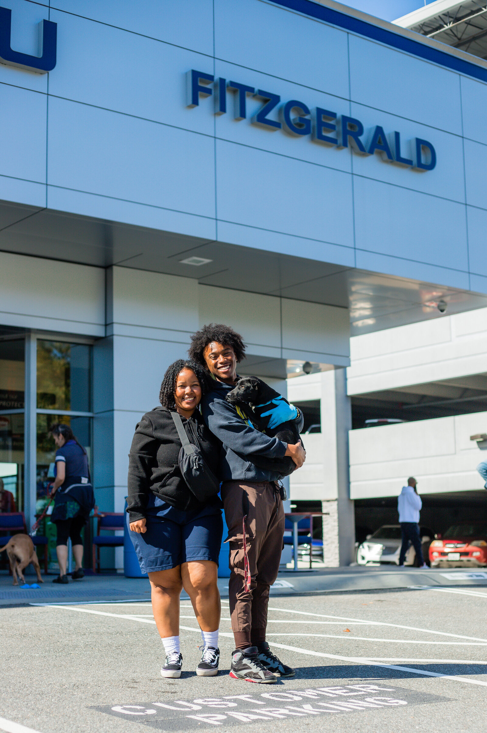 Pet adoption at Fitzgerald Auto Mall in Maryland