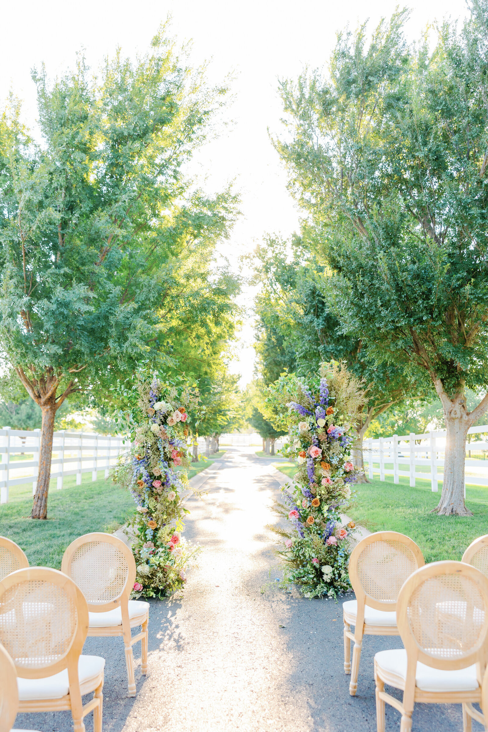Aspen Ranch Ceremony Location Spring Garden Wedding-1