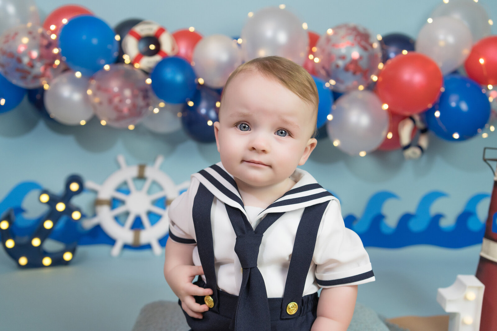 Henry's First Birthday Cake Smash-July 2021-7_PS