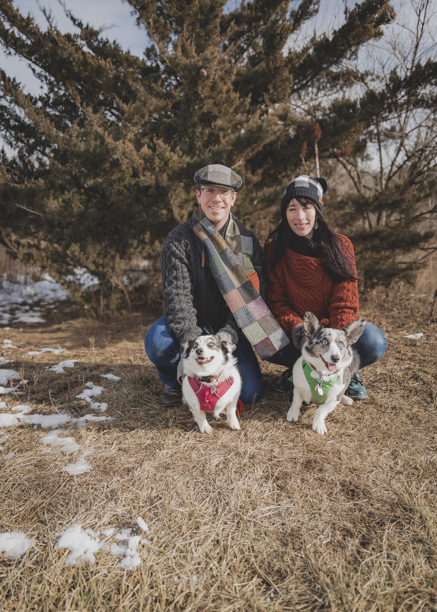 kansas city family portrait color