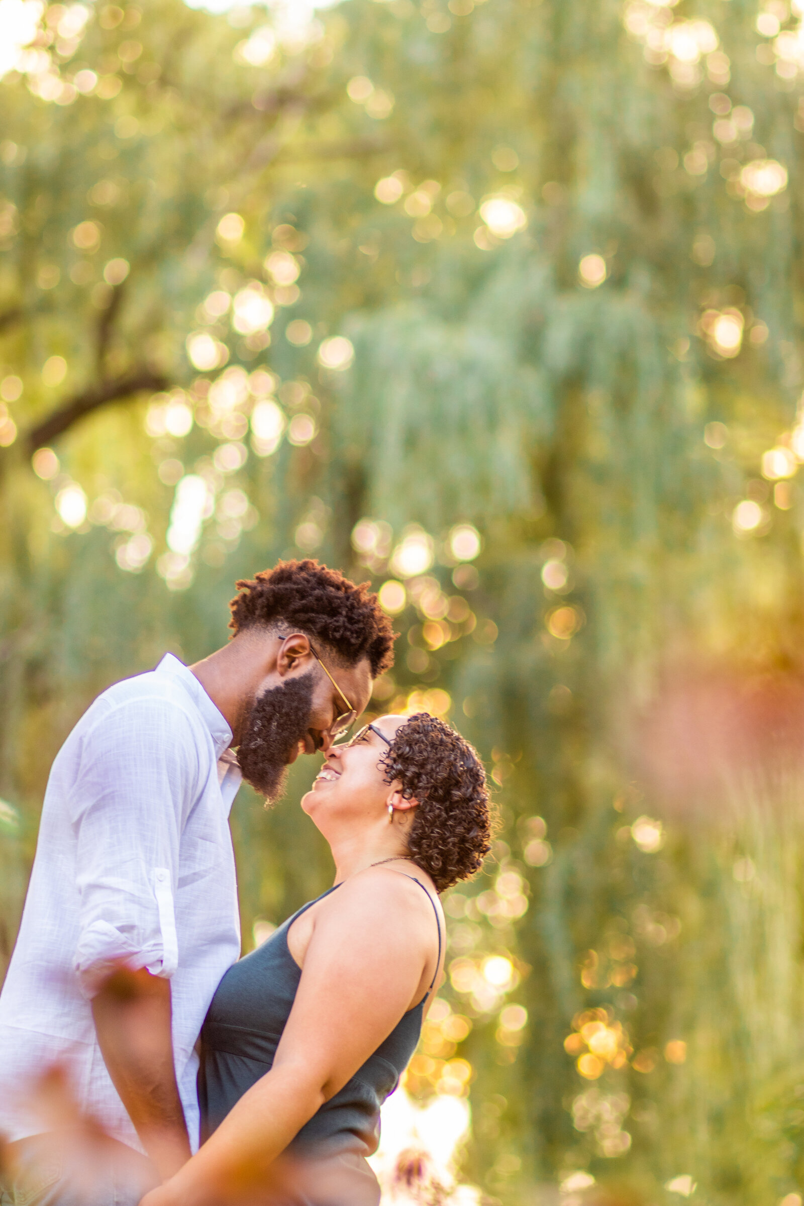 Diverse engagement portraits. Michigan wedding photographer: Devin Ramon Photography