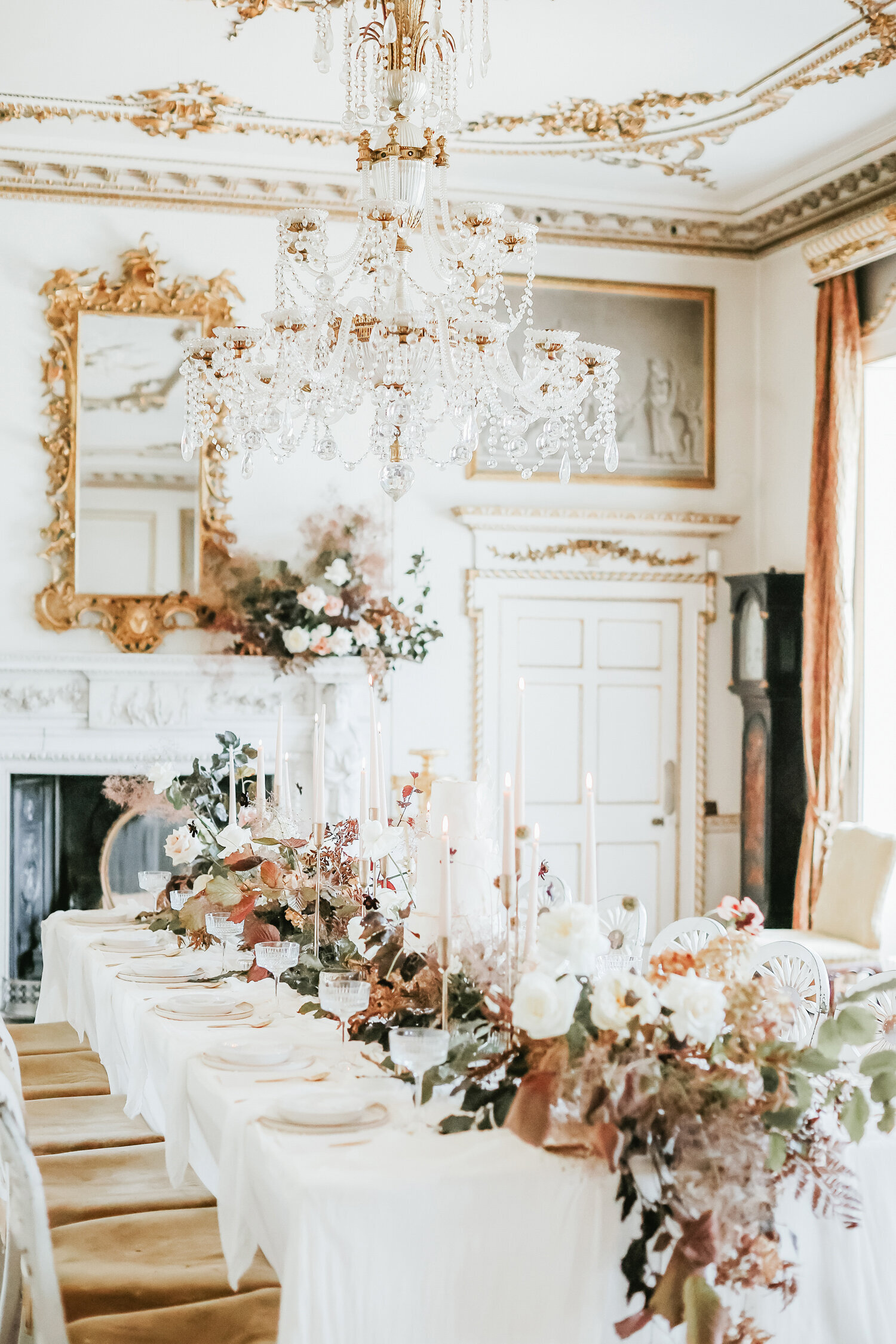 Came-House-wedding-venue-Dorset-tablescape